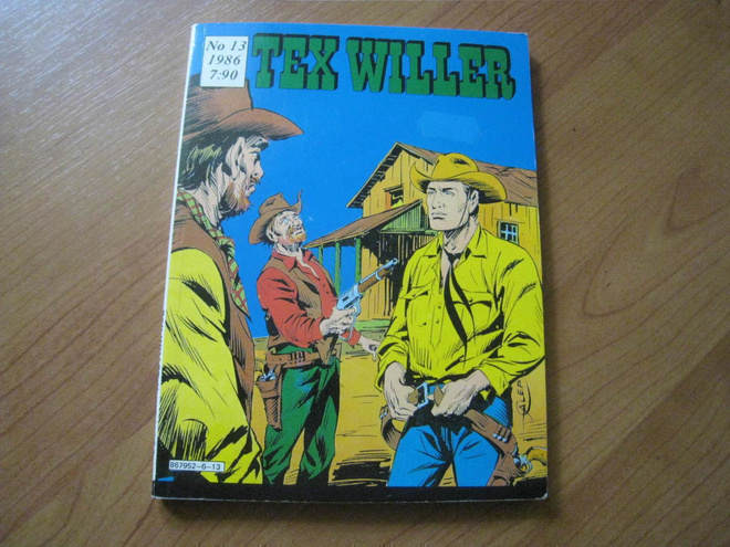 TEX WILLER N:o 13 1986 ERITTÄIN SIISTI