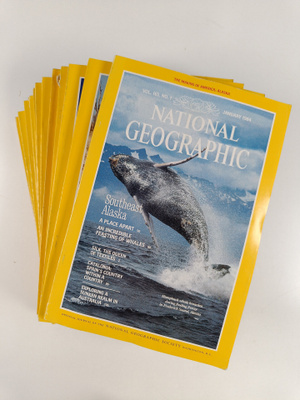 National geographic vuosikerta 1984 (1-12)