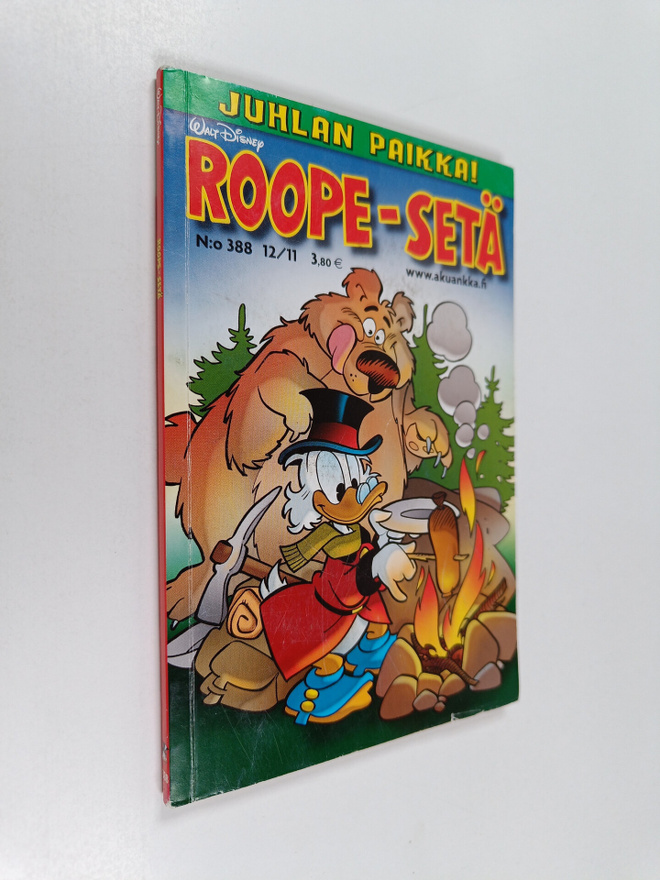 Walt Disney : Roope-setä 12/11 : Juhlan paikka!