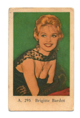 Purkkakuva A n:o 295 BRIGITTE BARDOT.
