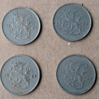 50 penniä 1929 - 4 kpl yhteishinta - pikkukuva 1