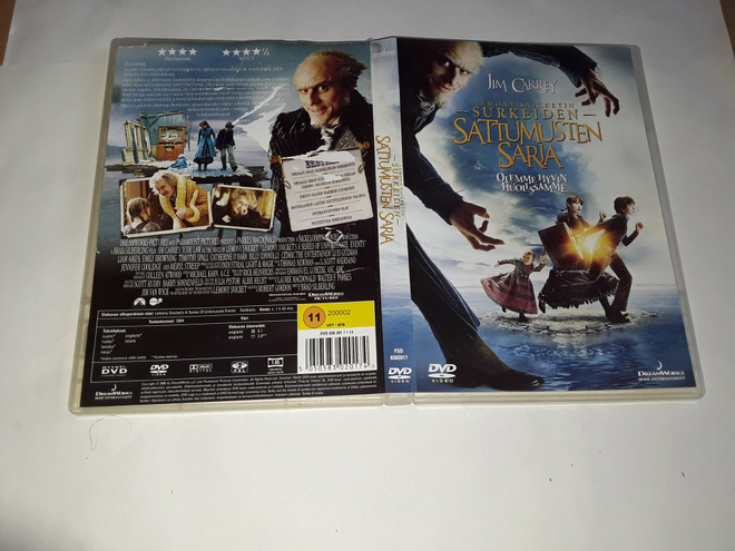 Surkeiden Sattumusten Sarja - SF Region 2 DVD (DreamWorks)