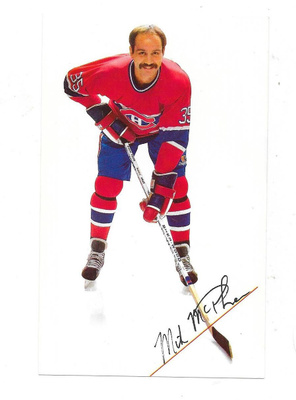 1988-89 Montreal Canadiens Teamissued #35 Mike McPhee