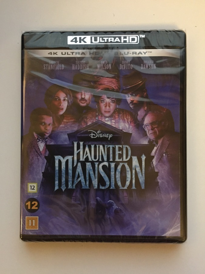 Haunted Mansion (4K Ultra HD + Blu-ray) 2023 (UUSI)