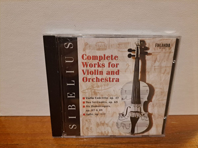 Sibelius:Complete works for violin and orchestra CD