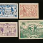 Itävalta Notgeld 20, 30, 50, 80 Heller, St. Georgen - pikkukuva 1
