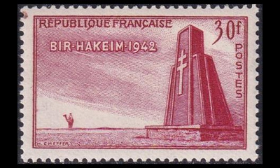 Ranska 943 ** Bir-Hakeimin aavikkotaistelu 10v (1952)
