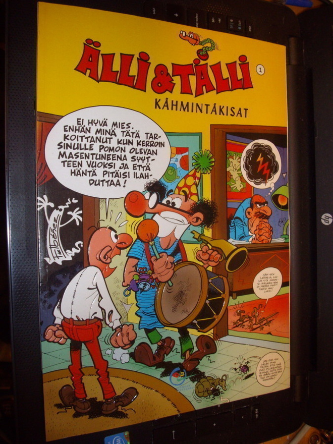 Älli & Tälli N:o  1 / 1999 KÄHMINTÄKISAT ( SIS. POSTIKULUN )