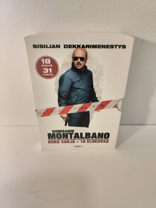 Komisario Montalbano Koko sarja- 18 elokuvaa