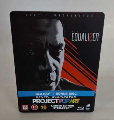 THE EQUALIZER 2.  STEELBOOK BD