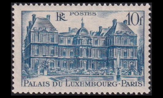 Ranska 758 ** Maisemia 10 Fr Pariisi (1946)