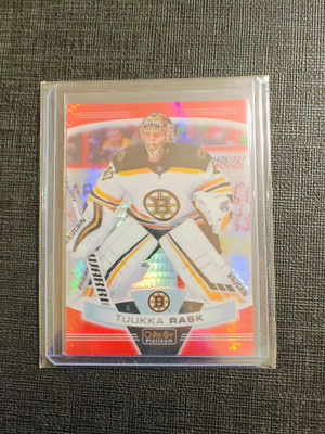 Tuukka Rask - 19-20 Opc Platinum Red Prism /199