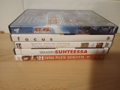 DVD elokuvat 5kpl