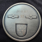 Hopeinen Suomen Numismaatikkoliiton hopeamitali 1971 - pikkukuva 1