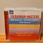 Ukrainian Masters-Violin sonatas-Ivakhiv,Beck CD - pikkukuva 1