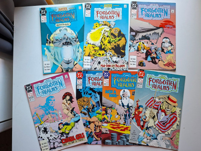 Forgotten Realms -sarjakuvalehtiä (7 kpl)