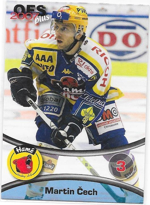 2006-07 OFs Plus #319 Martin Cech HC Zlin ex- Pelicans