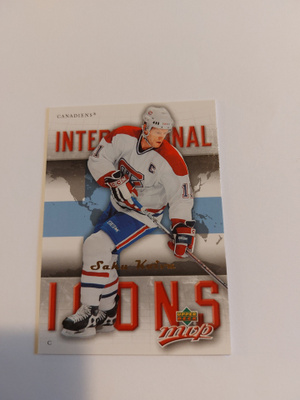 2006-07 Upper Deck MVP International Icons #II12 Saku Koivu