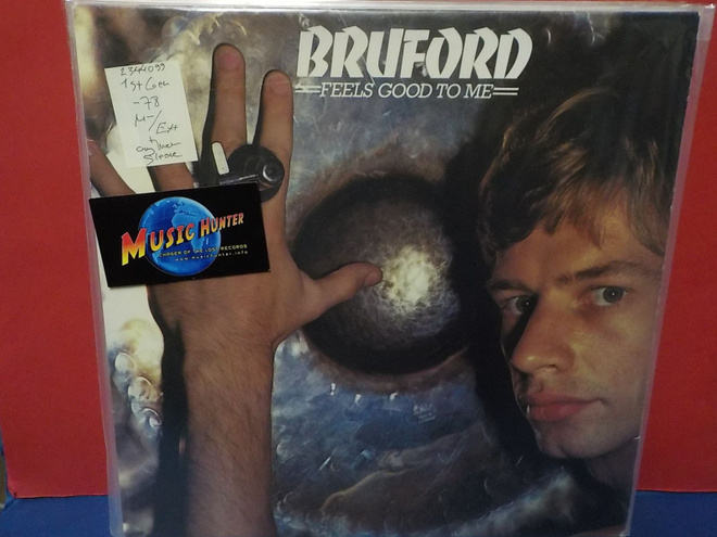 Bruford - Feels Good To Me M-/EX+ LP