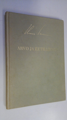 Uuno Saarnio : Arvo ja eetillisyys