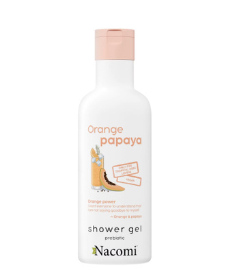 Nacomi Suihkugeeli Orange & Papaya 300 ml