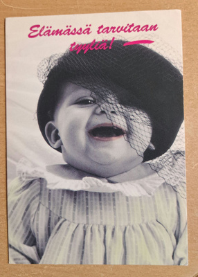 lapsella hieno hattu, Elämässä tarvitaan....kulkenut 1990