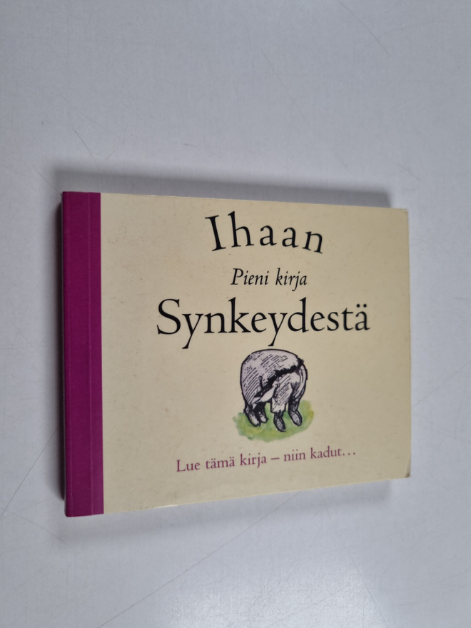 Pirkko (suom.) Biström : Ihaan pieni kirja synkeydestä