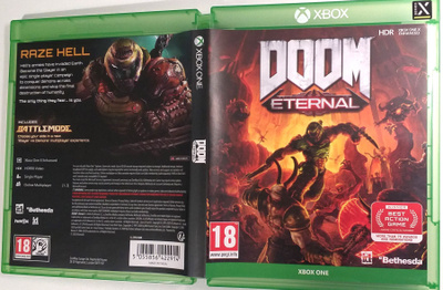 Doom Eternal Xbox One X enhanced