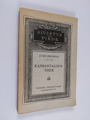 Sven Brisman : Kansantaloustiede