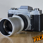 == TOPCON RE-2 ja TOPCOR 13.5cm F3.5 - pikkukuva 1