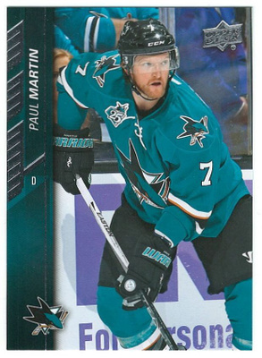 15-16 Upper Deck #409 Paul Martin