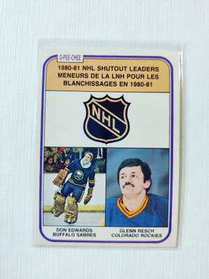 81-82 Opc - Don Edwards / Glenn Resch
