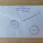 Kirjelähetys Vatikaanin postimerkillä 1967 sisältöineen - pikkukuva 2