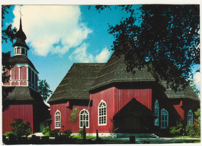 Virrat kirkko + erikoisleima 1974