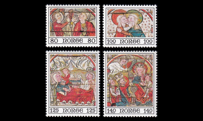 Norja 714-7 ** Joulu (1975)