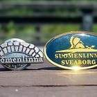 Suomenlinna 2 pinssiä. Halkaisija - 24 ja 18 mm. - pikkukuva 5