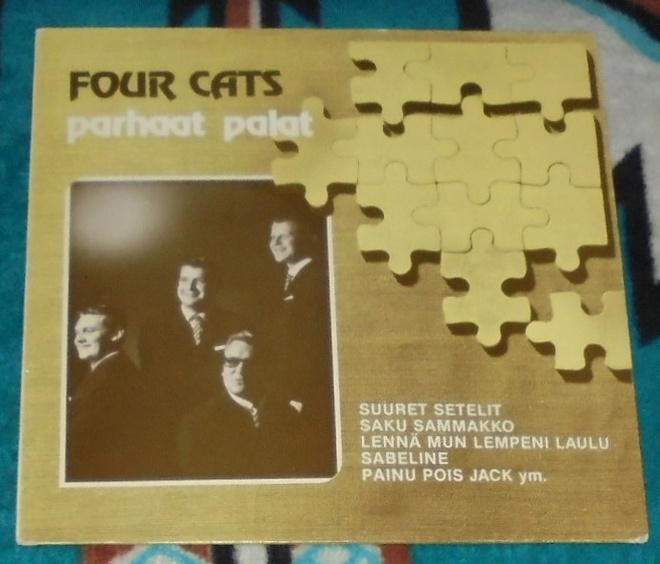 FOUR CATS  Parhaat Palat ~ LP 1961 -66