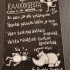 Runo kankkusesta, johon ei ole lääkettä, kulkenut postik. - pikkukuva 1