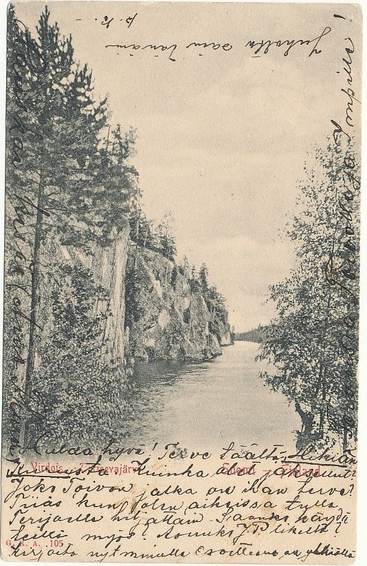 VIRRAT, TORISEVA / vanha Carte Postale