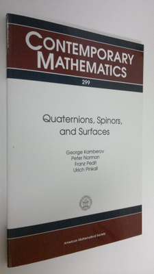 George Kamberov : Quaternions, Spinors, and Surfaces