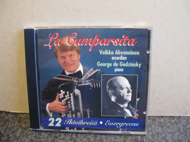 Veikko Ahvenainen,G. de Godzinsky:La Gumparsita cd
