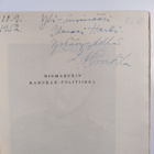 L. A. Puntila : Bismarckin Ranskan-politiikka (signeeratt... - pikkukuva 3