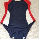 Sini-valko-punainen Finnwear Uimapuku / Uima-asu - koko M - pikkukuva 1