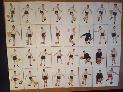 1965 Champion jalkapallo 1-3€ kpl (lista)