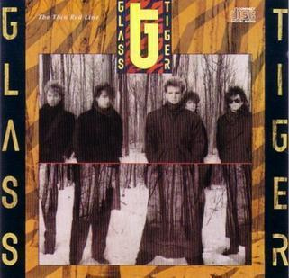 GLASS TIGER: Thin red line (LP), 1986, mm. Don´t forget me