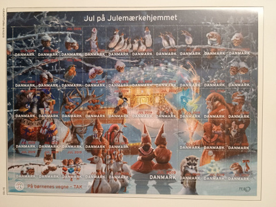 Tanska joulumerkkiarkki 2019