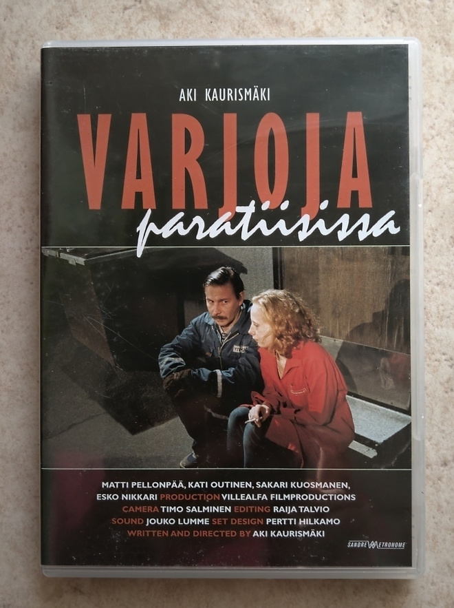 Varjoja paratiisissa, DVD. Ohjaus Aki Kaurismäki