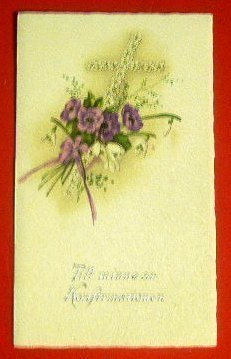Till minne av Konfirmationen 1925