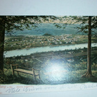 Petersberg, näkymä Reinille, p. 1908 Suomeen - pikkukuva 1