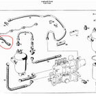 Mercedes polttoainepaluuletku uusi OM621 W110 A0039972882 - pikkukuva 2